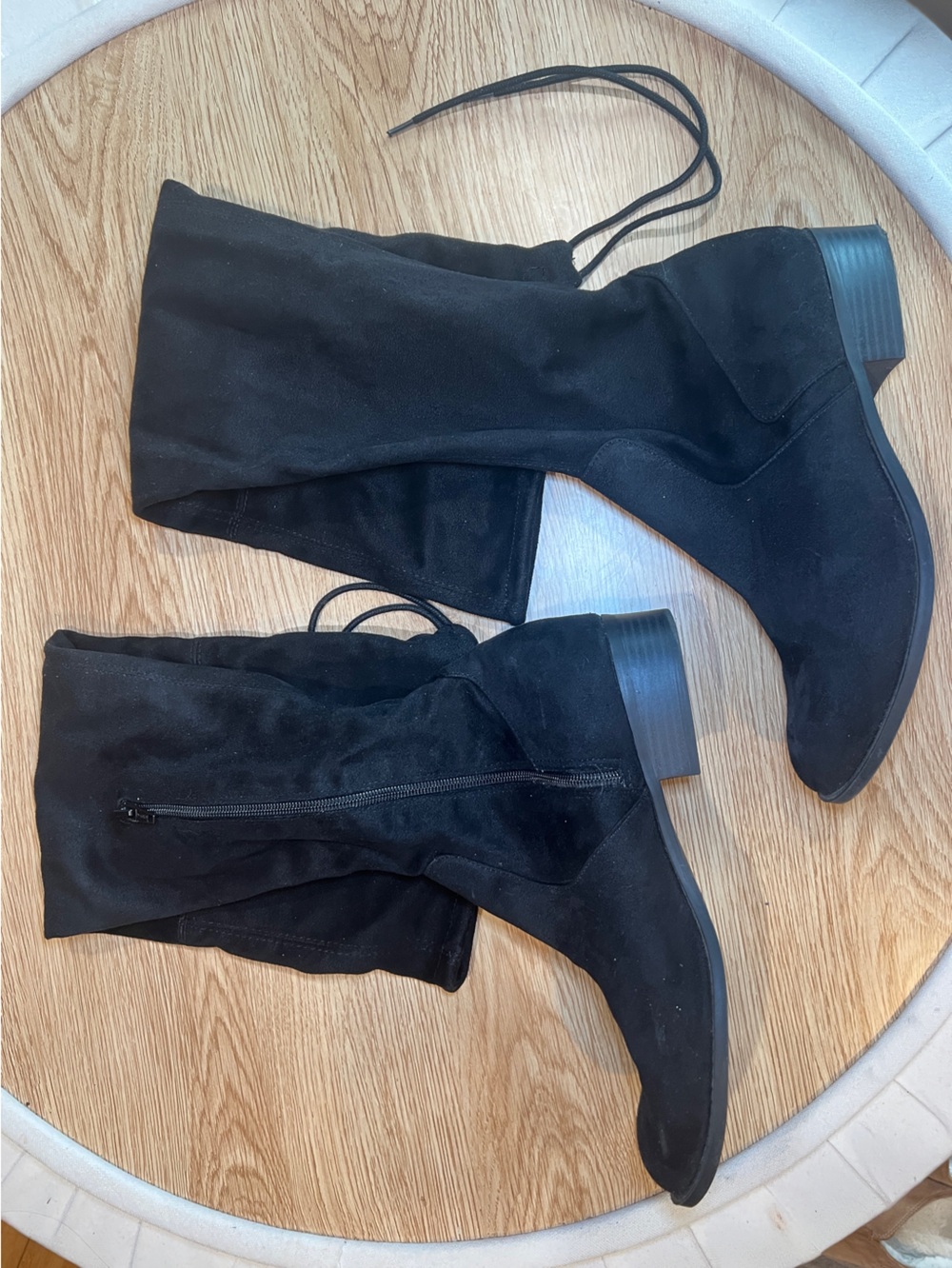 Arizona over the knee Black boots size 10